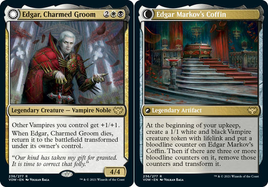 Edgar, Charmed Groom // Edgar Markov\'s Coffin