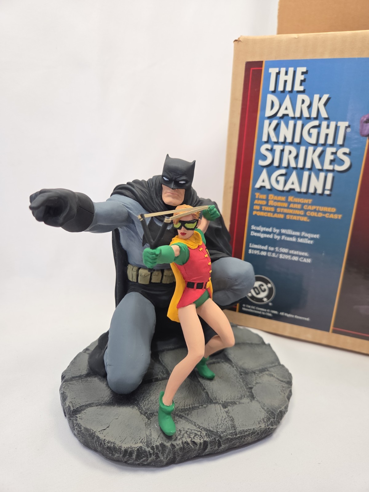 The Dark Knight Strikes Again - Full Size, Early Version, Numbered 3608/5500 The Dark Knight Strikes Again - Full Size, Early Version, Numbered 3608/5500
