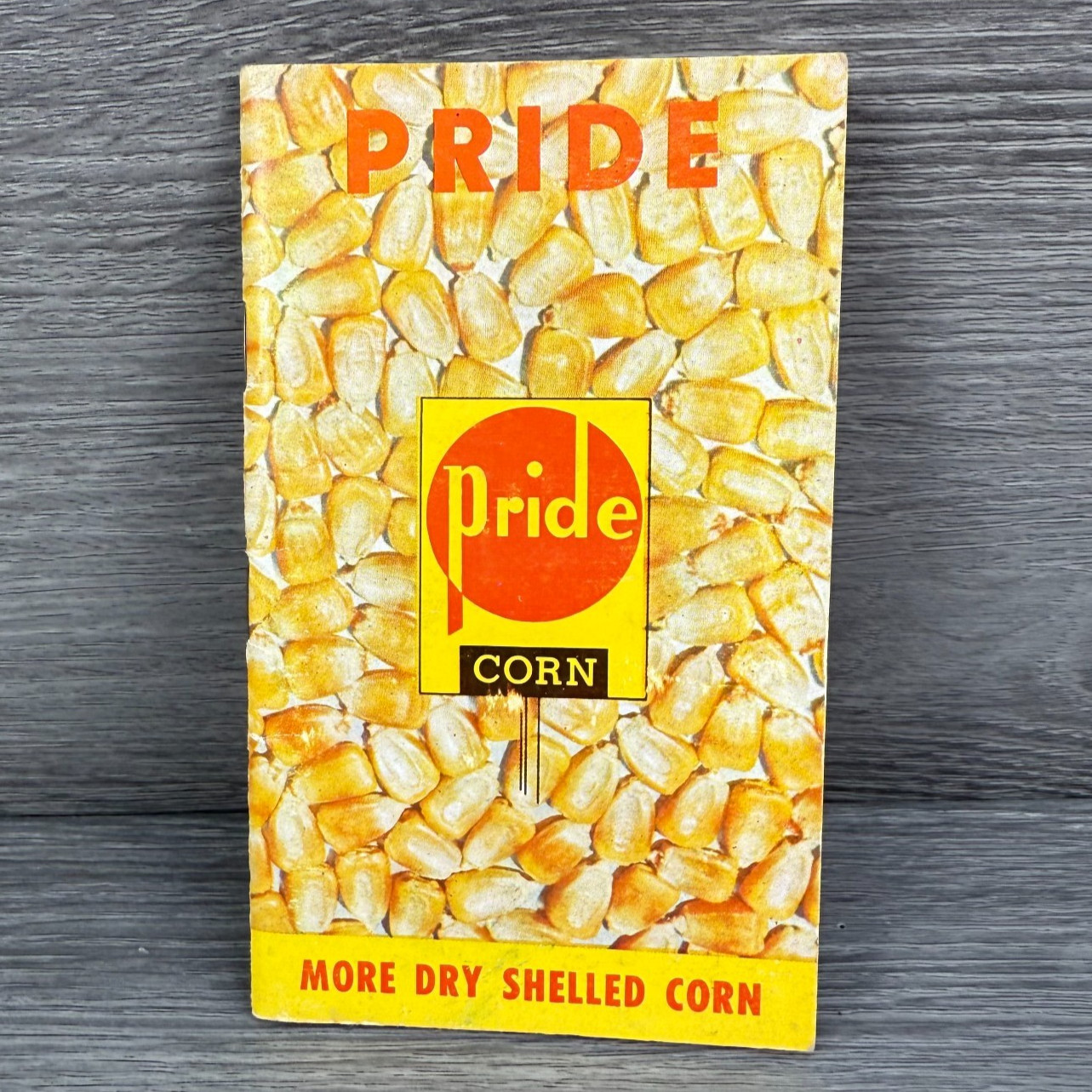Vtg Pride Corn Note Book Mini Pocket Info Corn Planters 1962 - 1963