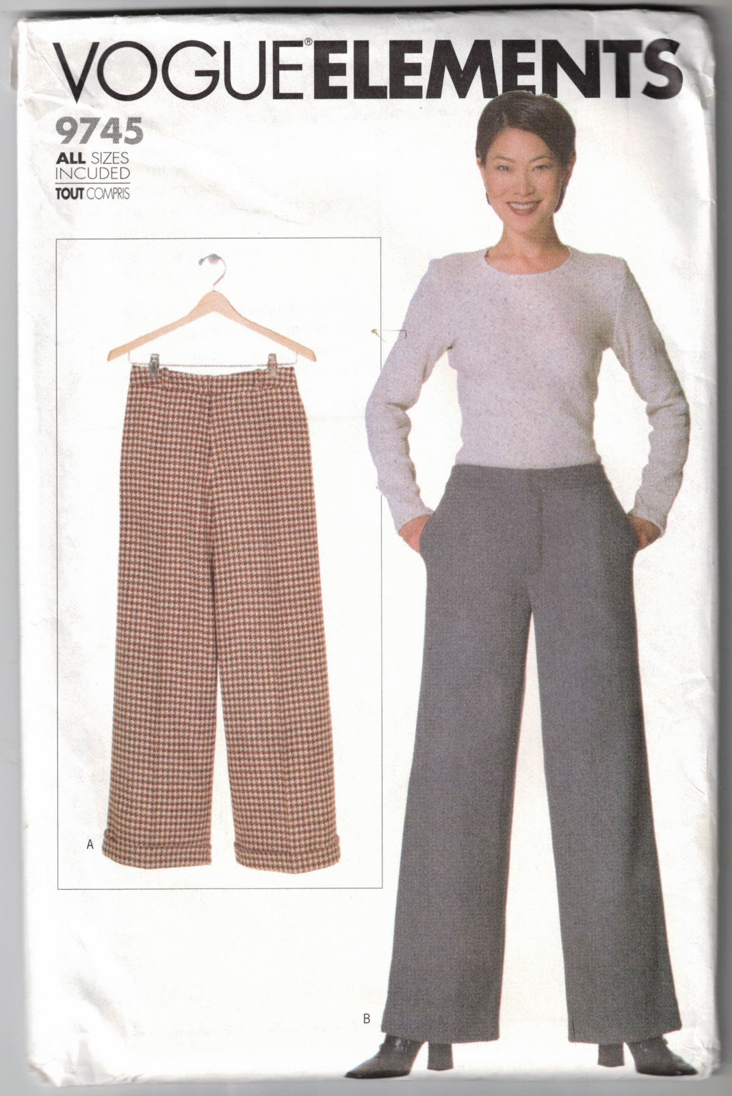 Vintage Vogue pattern 9745 sizes 6-24 uncut