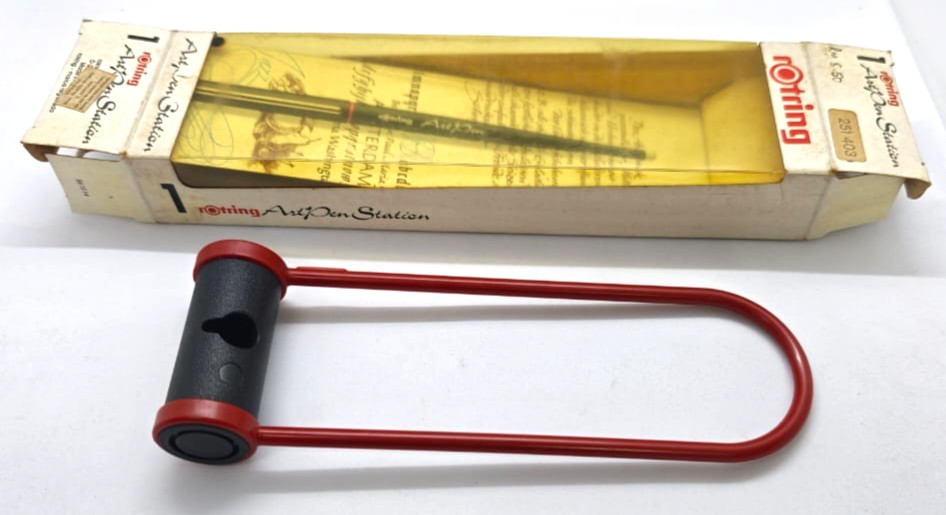 Vintage rOtring ArtPen Station 251403 NOS New in Box Pen Holder Stand Set
