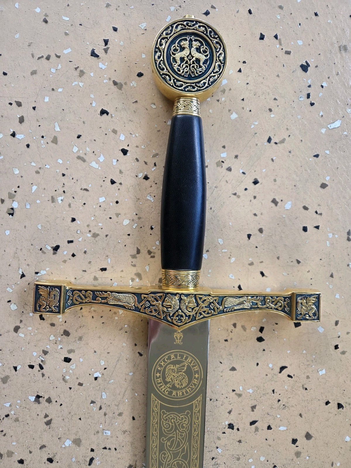 48 Inch EXCALIBUR SWORD MARTO OF SPAIN KING ARTHUR USED