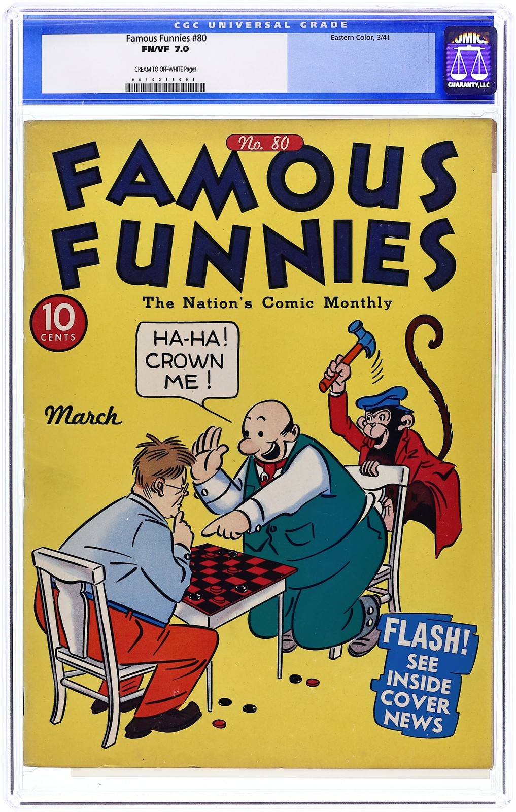 Famous Funnies #80 CGC 7.0 1941 0010266009
