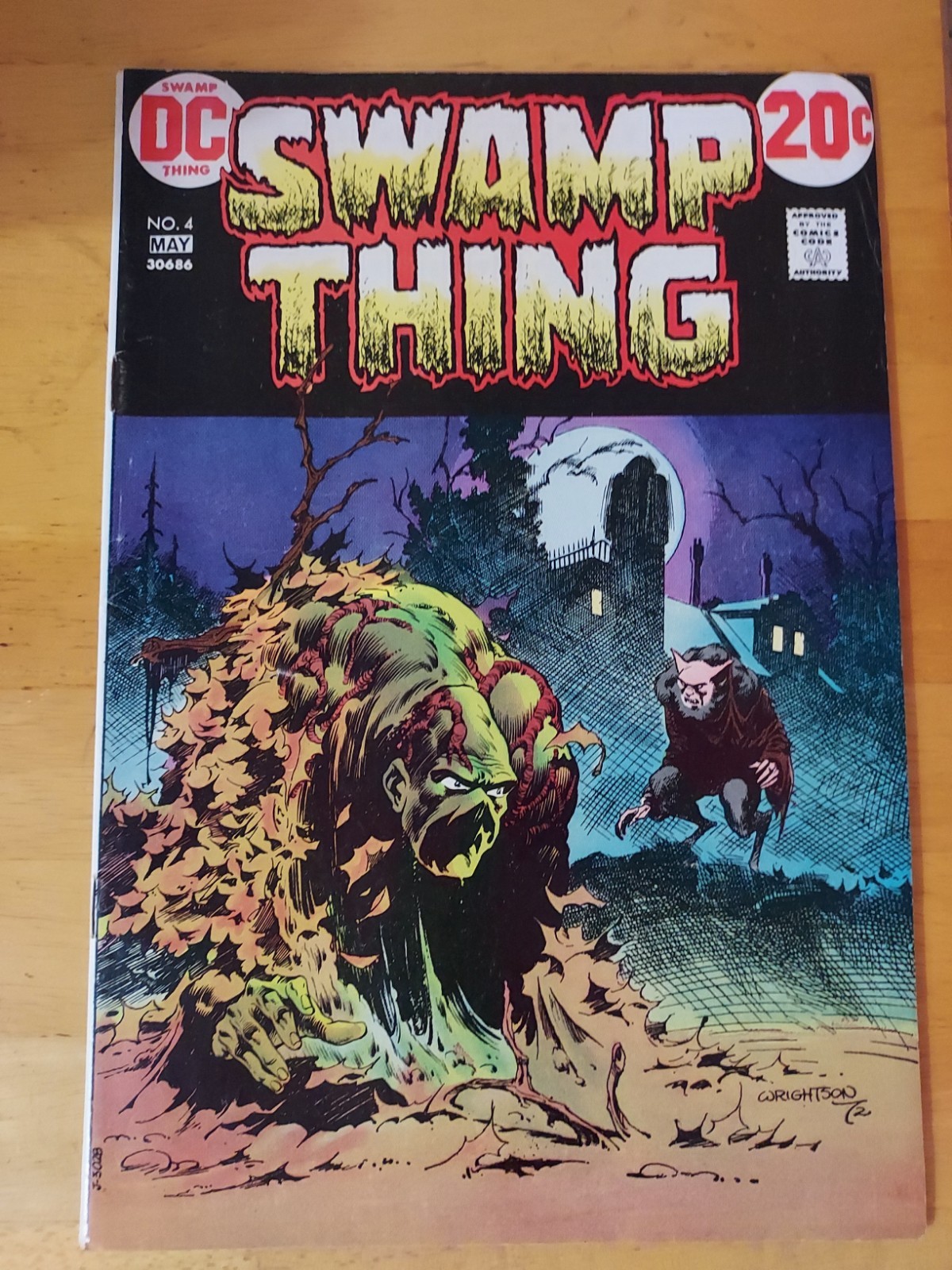 Swamp Thing Vol 2 #4 DC Comics May 1973