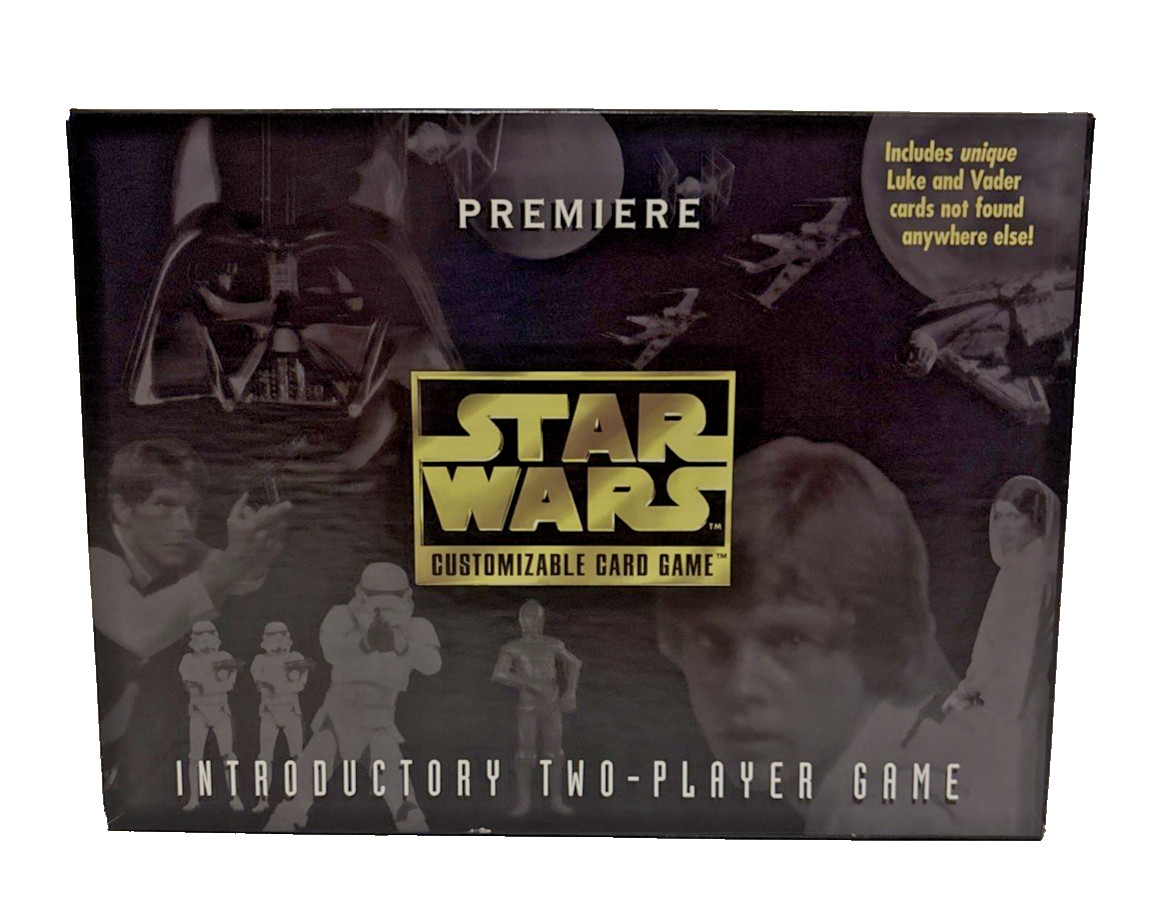 Star Wars Premiere Introductory Two-Player Game Great Condition Xtra Cards 1995 Star Wars Premiere Introductory Two-Player Game Great Condition Xtra Cards 1995