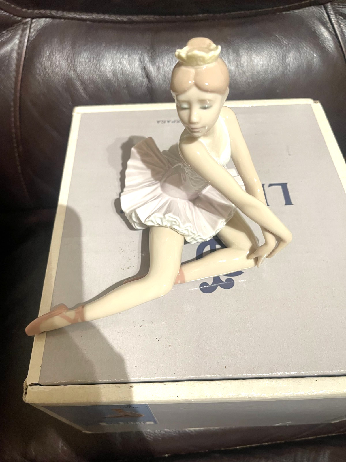 LLADRO 6174 Graceful Pose Ballerina Porcelain Figurine Retired Spain