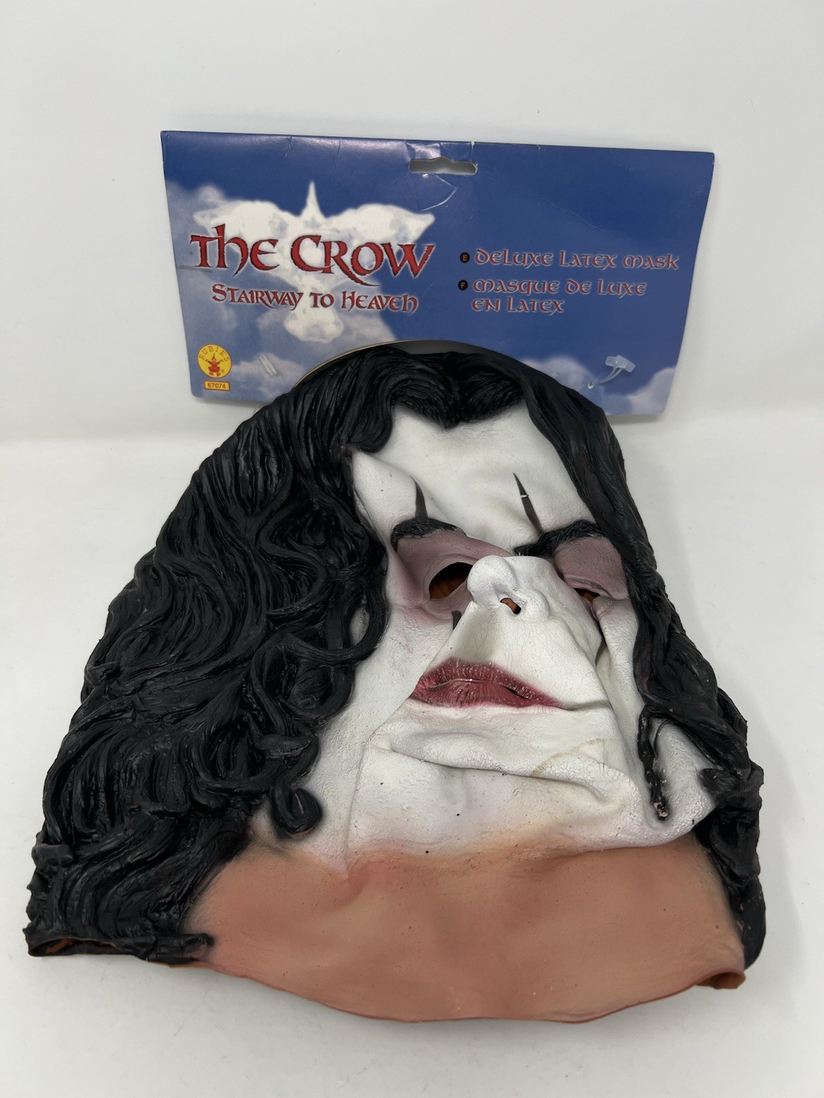The Crow Stairway To Heaven Halloween Deluxe Latex Mask 1999 Rubietoy Crowvision