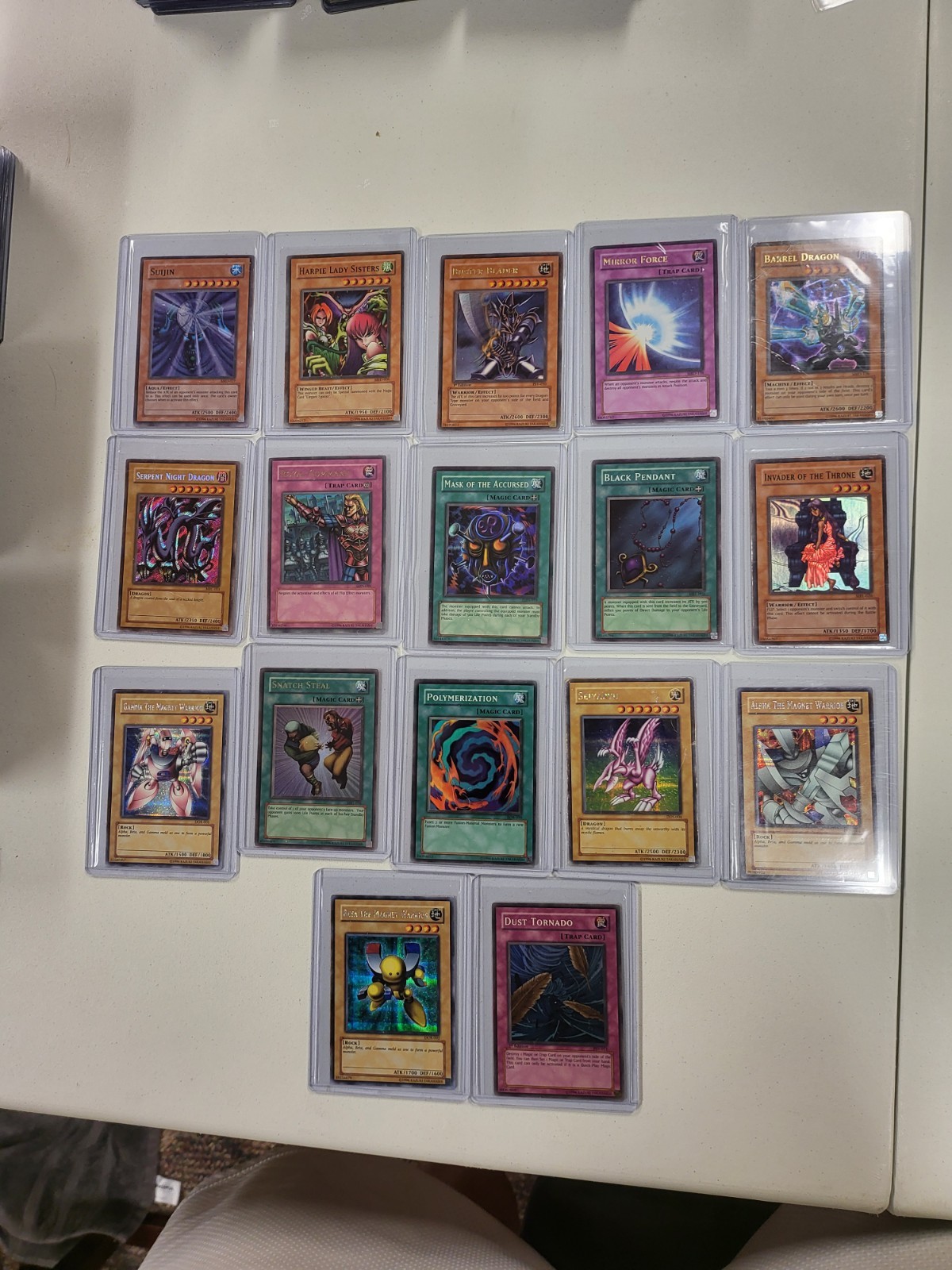 Yu-Gi-Oh 2002 Lot Buster Blader 1st Edition Mirror Force Holo Yu-Gi-Oh 2002 Lot Buster Blader 1st Edition Mirror Force Holo