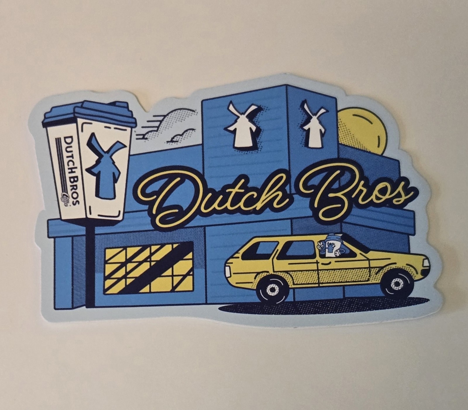 Dutch Bros 2026 Grand Opening Sticker ~ RARE ~ NEW Dutch Bros 2026 Grand Opening Sticker ~ RARE ~ NEW