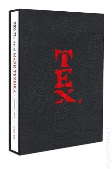 SIGNED ~~ TEX THE ART OF MARK TEXEIRA HC ~ LTD SLIPCASE Edition   FIRST PRINTING