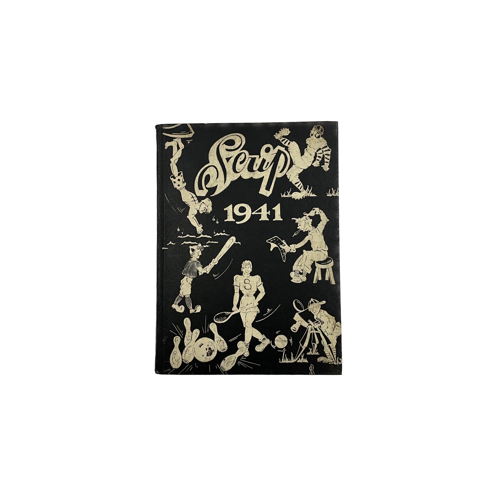 Soldan High School Yearbook - The Scrip 1941 - St Louis Hardcover Book