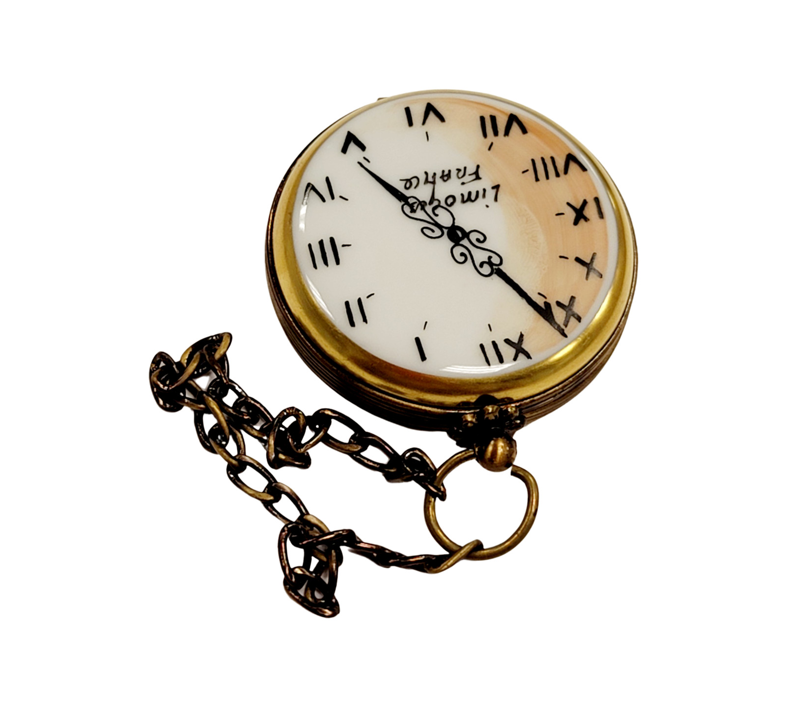 Limoges Pocket Watch Elegance for Timeless Collectors