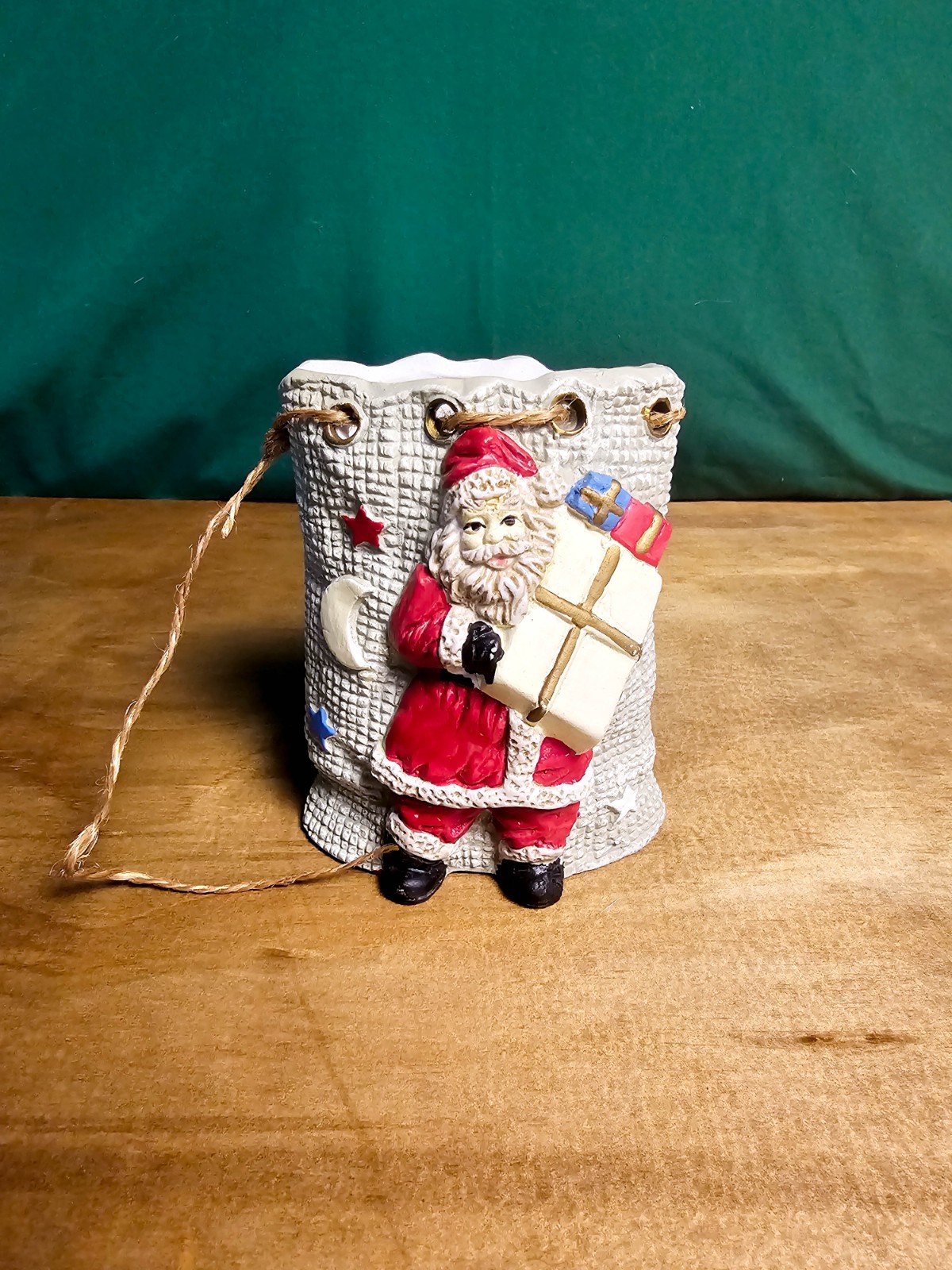 Dollar Tree\'s Exclusive K\'s Collection Christmas Santa Bag Figurine  99’~02’ VTG
