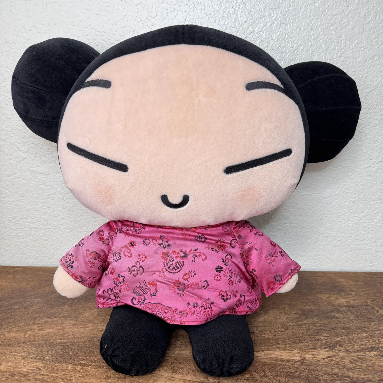 Vintage Pucca Plush Toy Doll Large Sonokong Korea Character Anime Collectible