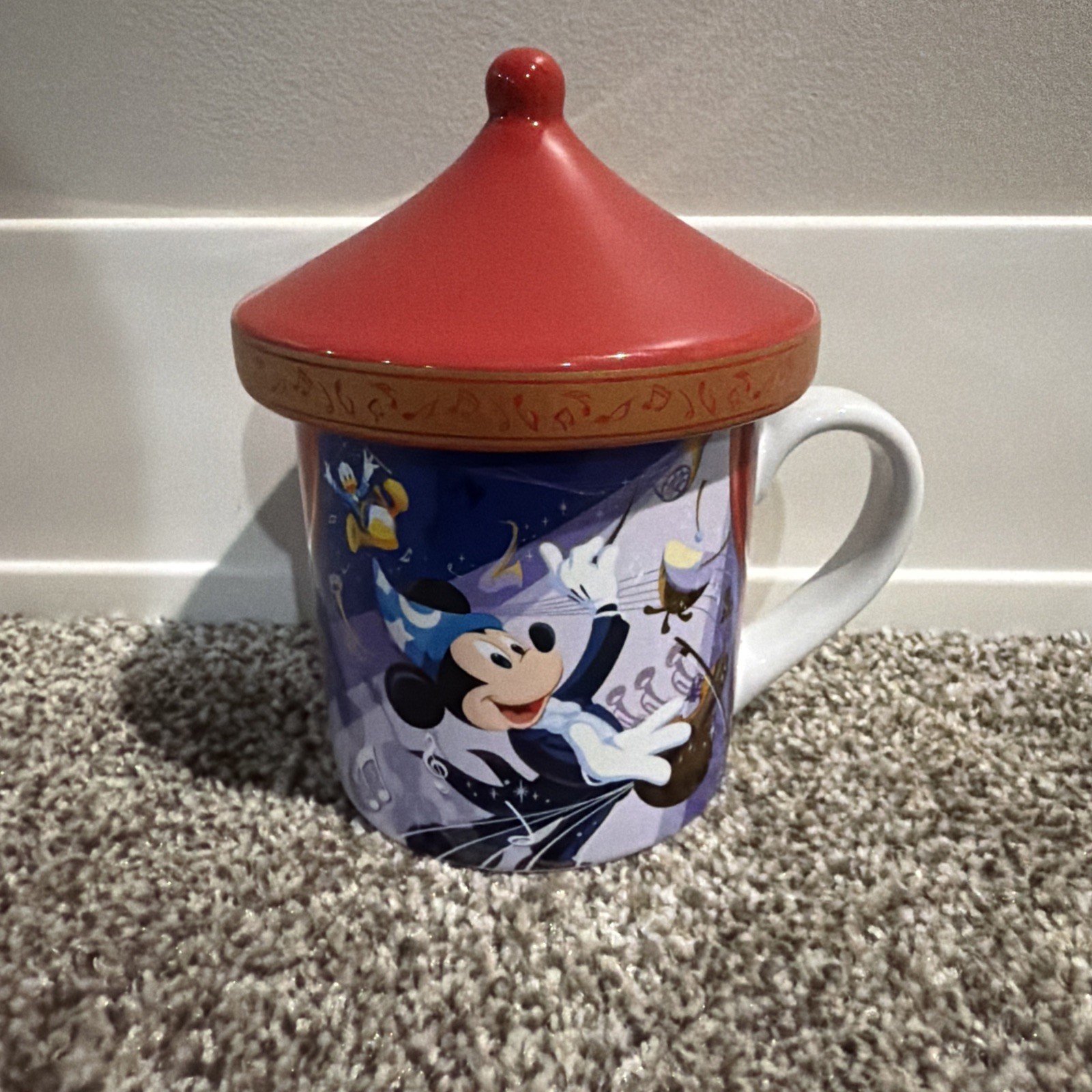 Tokyo Disneyland 42nd Anniversary Mug Featuring Mickey Mouse & Philarmagic