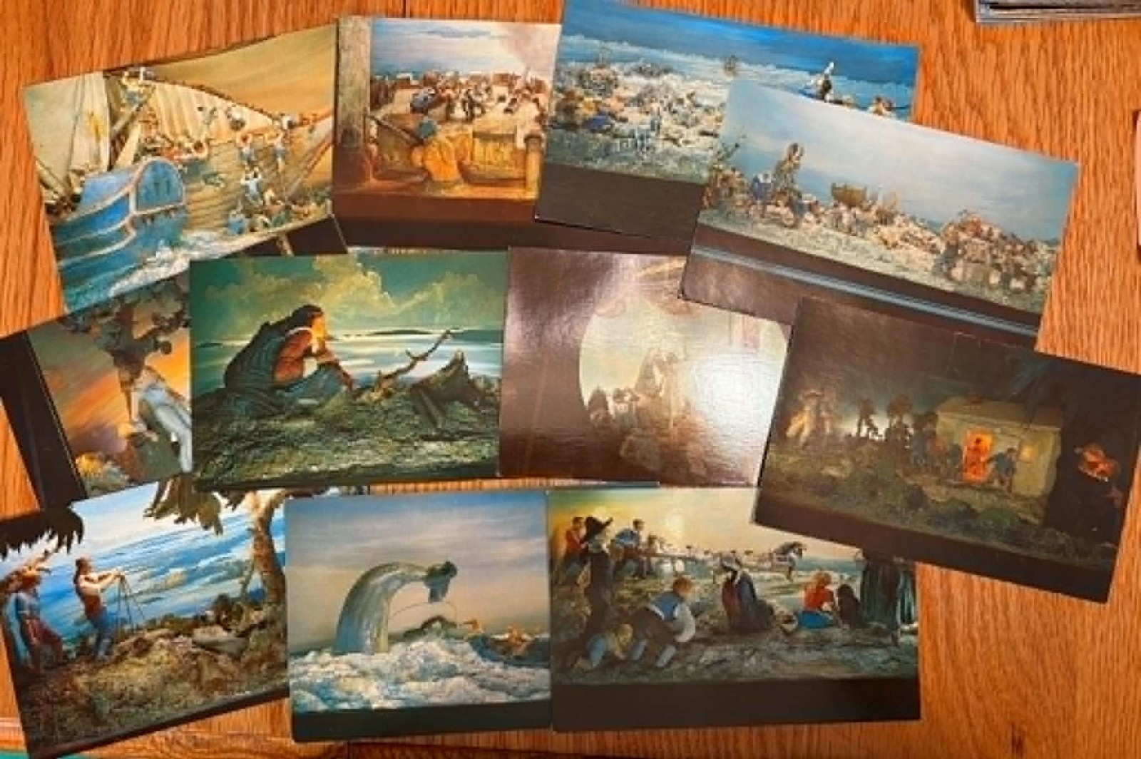 Lot of 11 Vintage Postcards from Bermuda. Museum Scenes. Unposted Lot of 11 Vintage Postcards from Bermuda. Museum Scenes. Unposted
