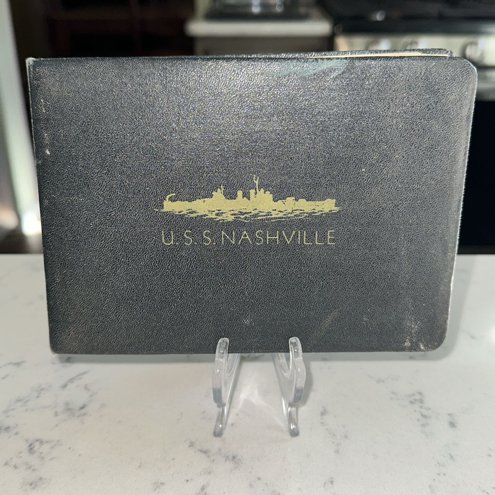 USS NASHVILLE CL-43 1942 1945 WWII CRUISE BOOK Doolittle Raid SHANGRI LA