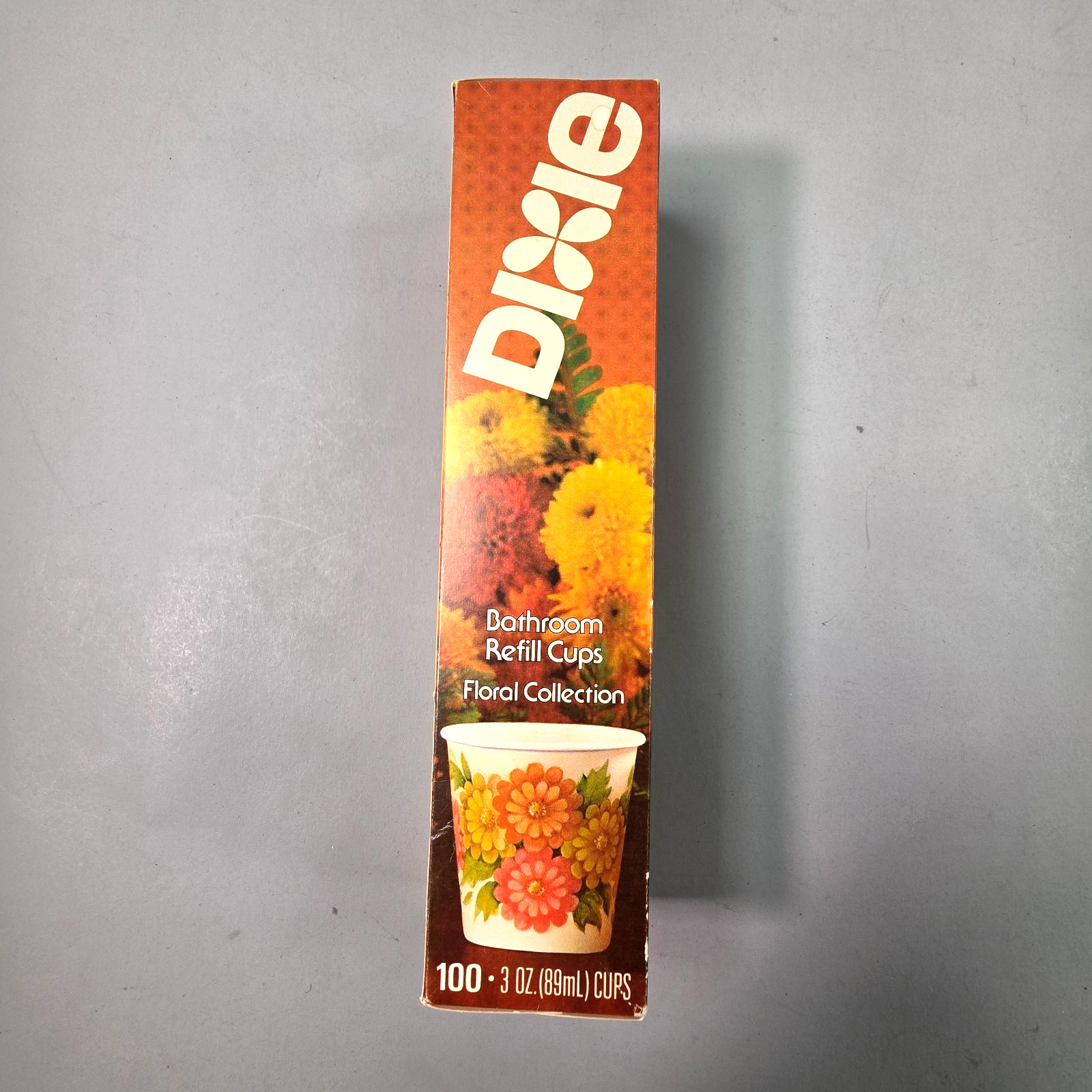 Vintage 1980 Dixie Cups Bathroom Refill 100 Cup *Sealed Box* Minor Box Damage Vintage 1980 Dixie Cups Bathroom Refill 100 Cup *Sealed Box* Minor Box Damage
