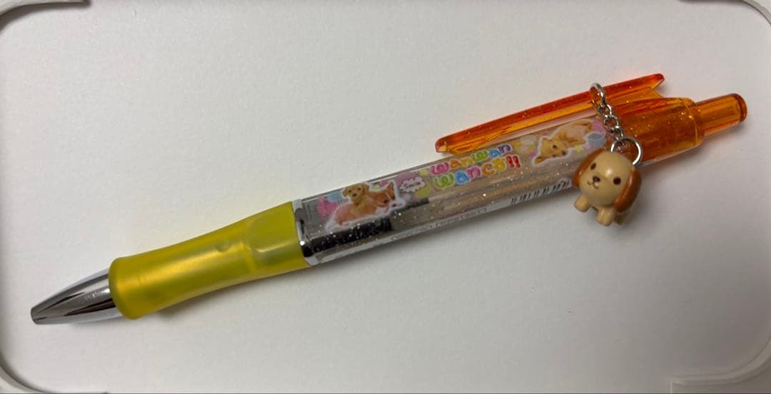 San-X wanwan wanco Ballpoint pen with dog charm