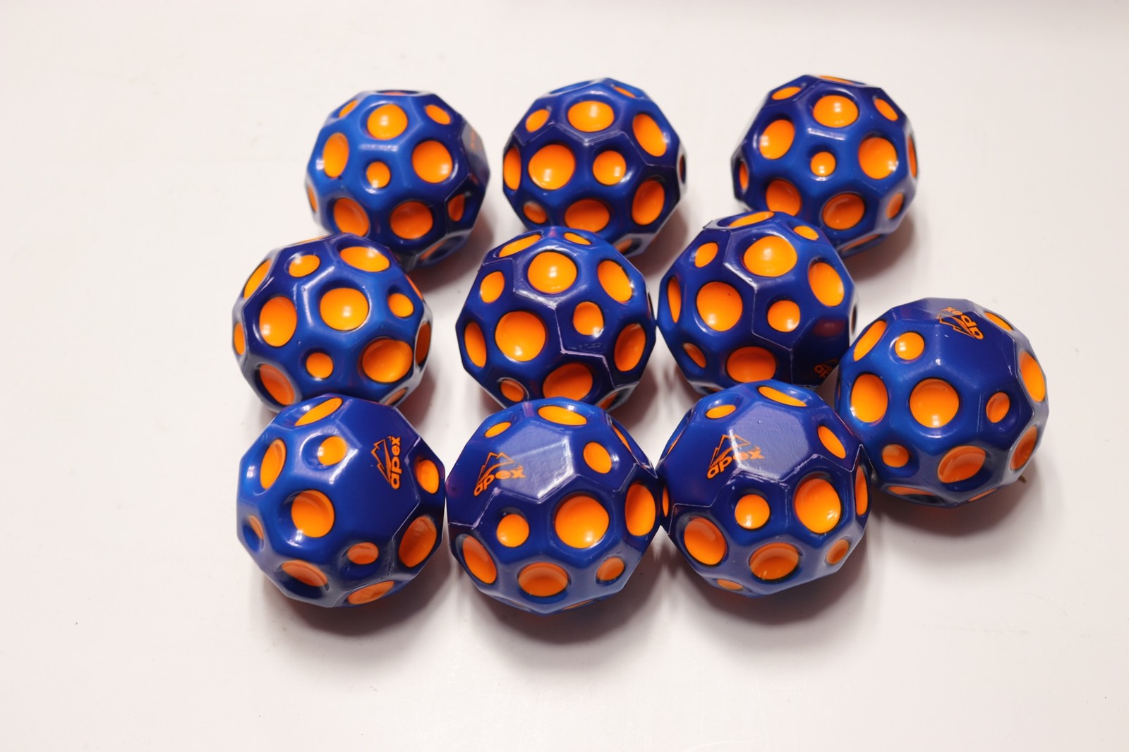 10x Lot Moonball Moon Meteor Space Wacky Bouncing Rubber Ball 40mm