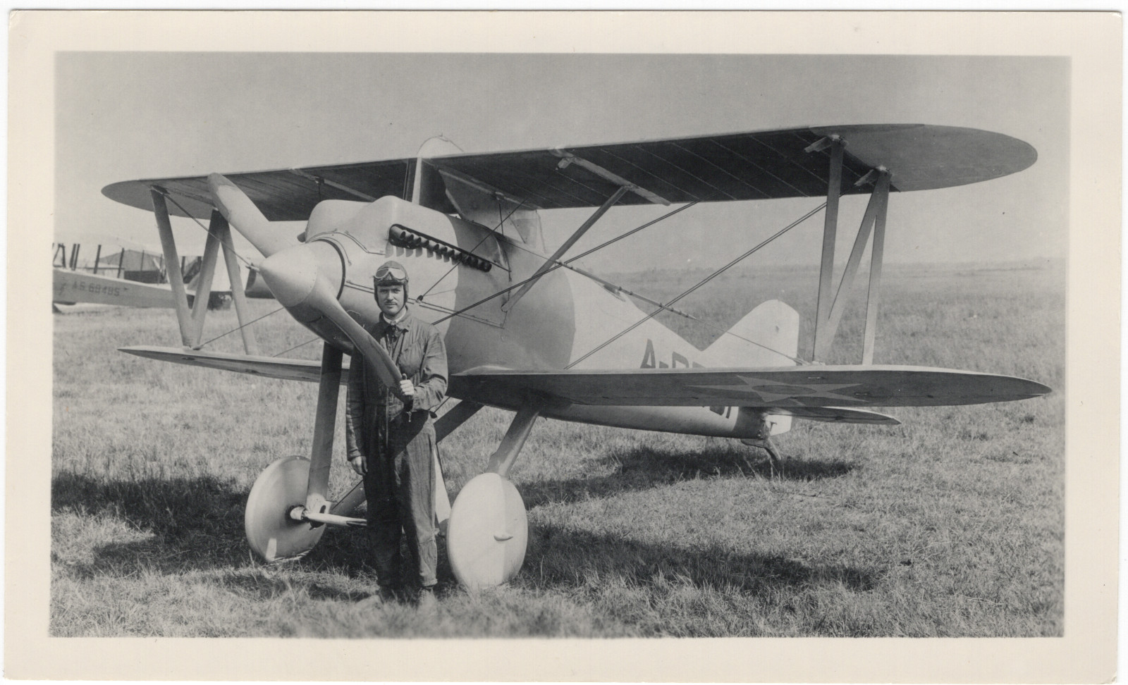 Vintage Curtiss CR-2 Racer Lt Al Williams Navy Photo Aeroplane Photo Supply