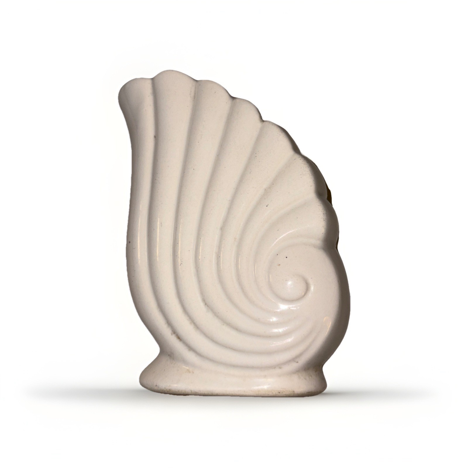 Shell Planter Vintage White/ivory USA