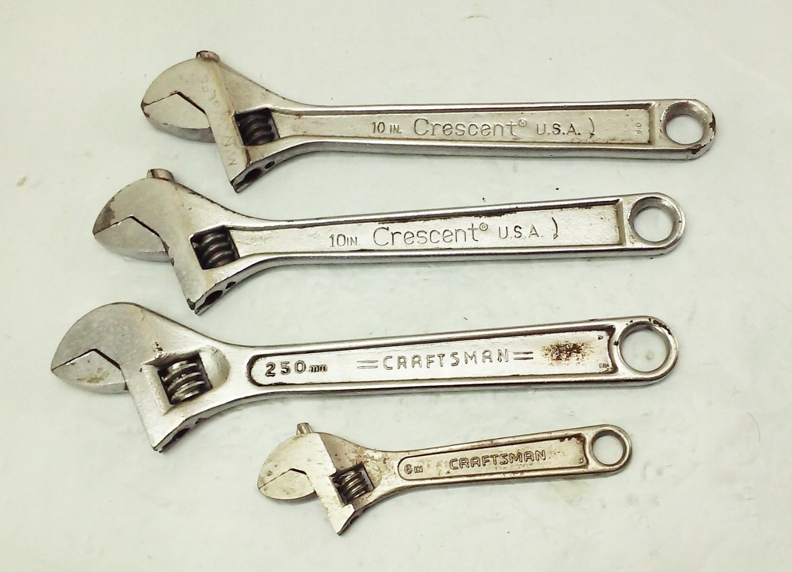 Vtg Adjustable Wrench tool  Lot 10