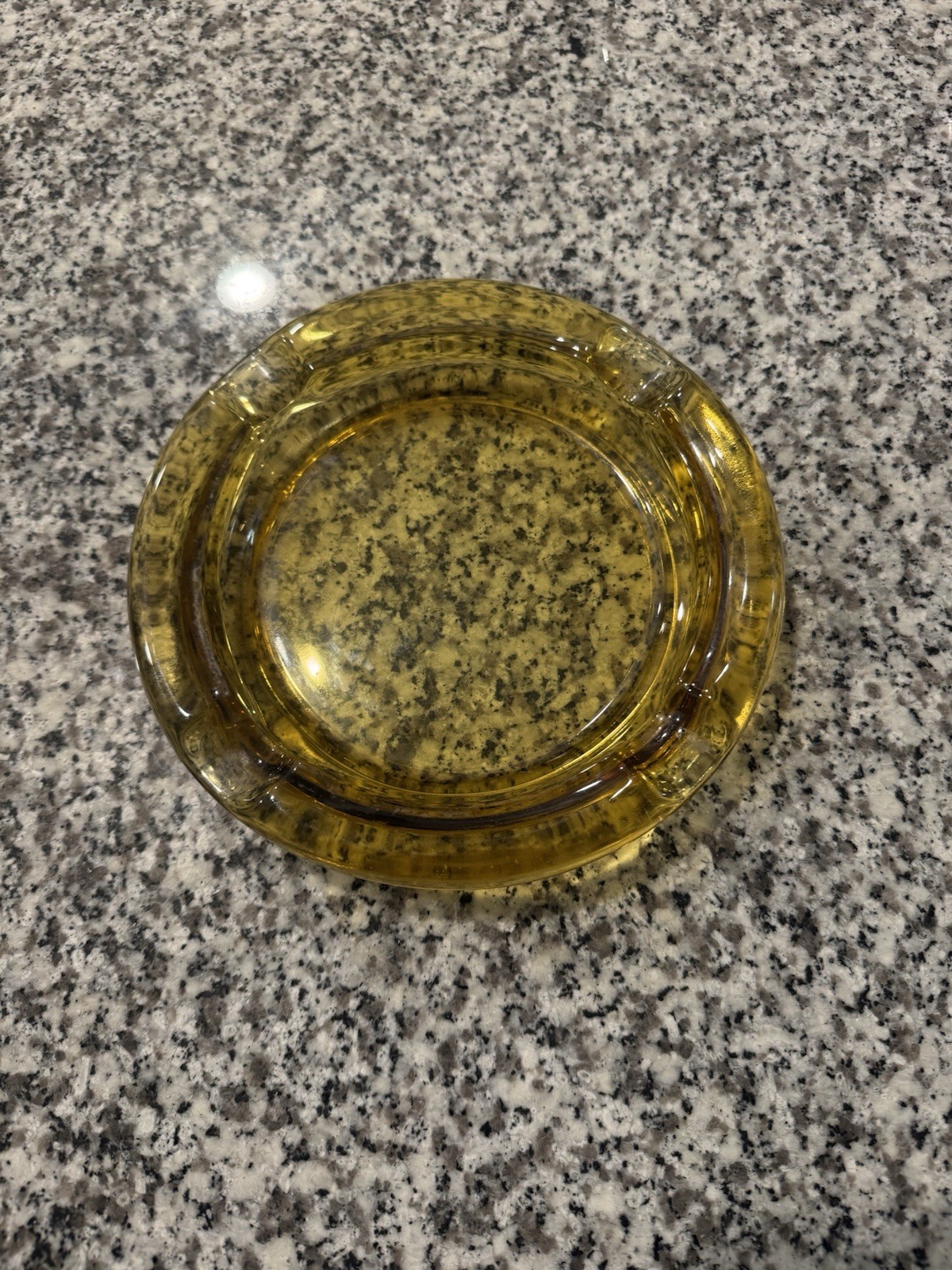 Vintage 1990’s MCM Glass ashtray