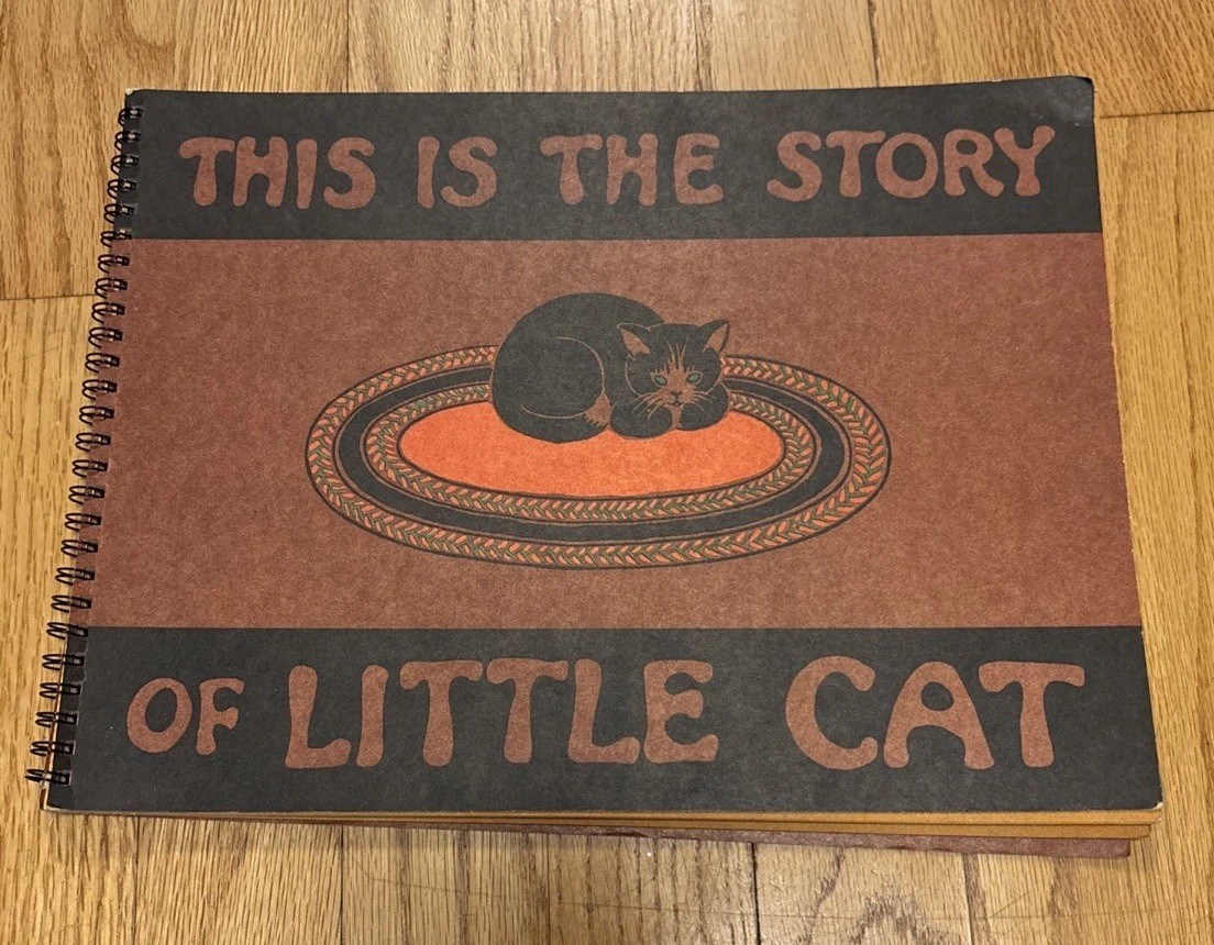 Isabel Bloom & John This Is The Story Of Little Cat Book ULTRA RARE Hard To Find
