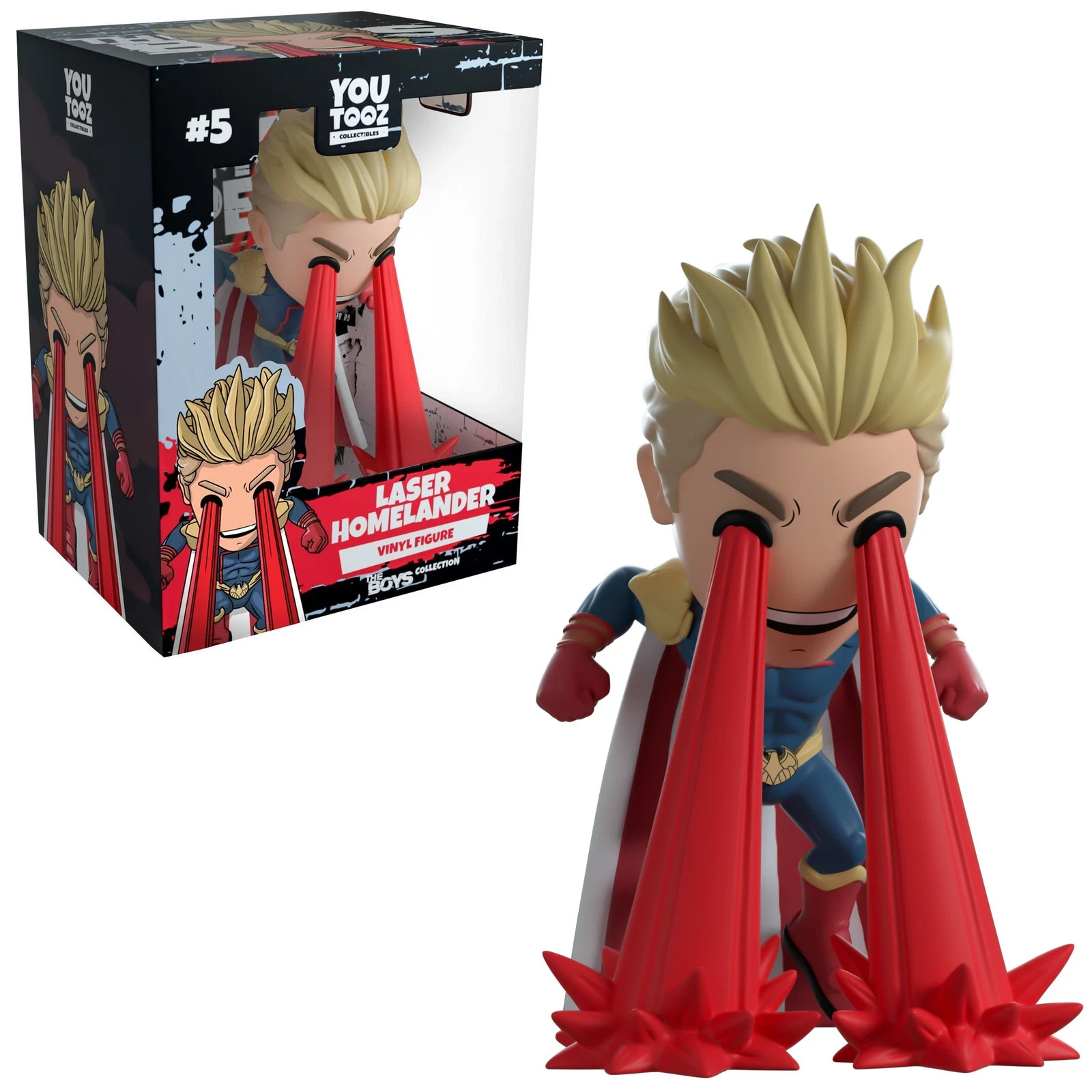 YOUTOOZ - THE BOYS: HOMELANDER with Laser Eyes #5 with box protector - NEW