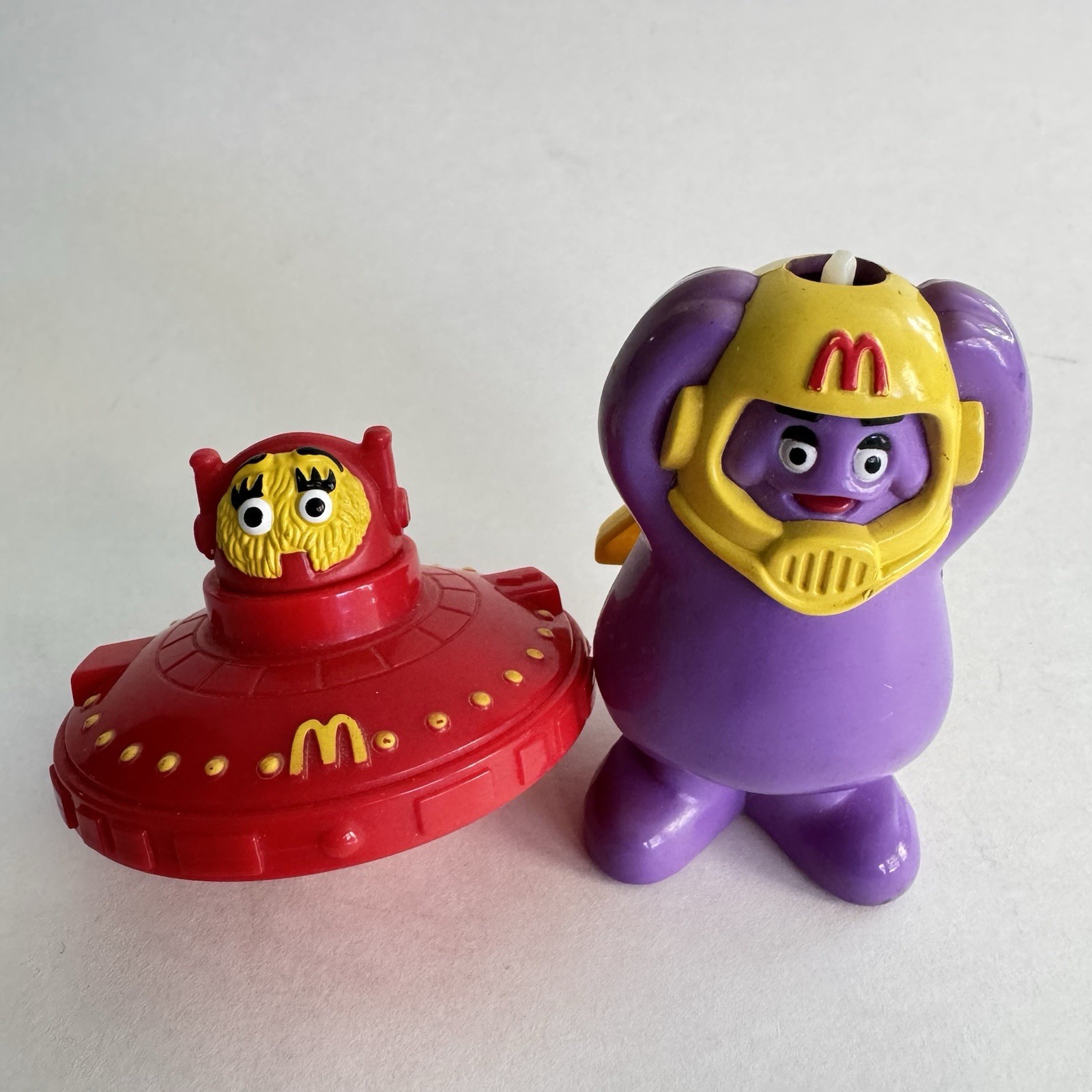 Rare 1994 Mcdonald’s Happy Meal Toys Space Launchers  Set Of Four From The UK