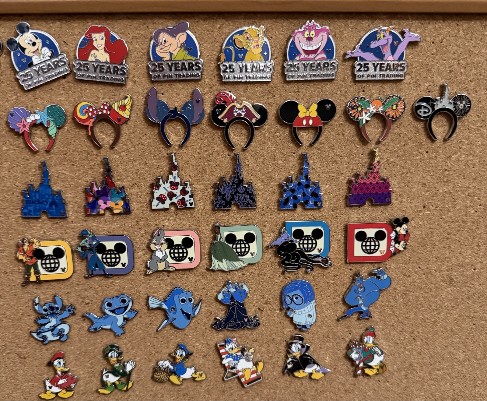 WDW Hidden Mickey 2025 Wave A Full Set