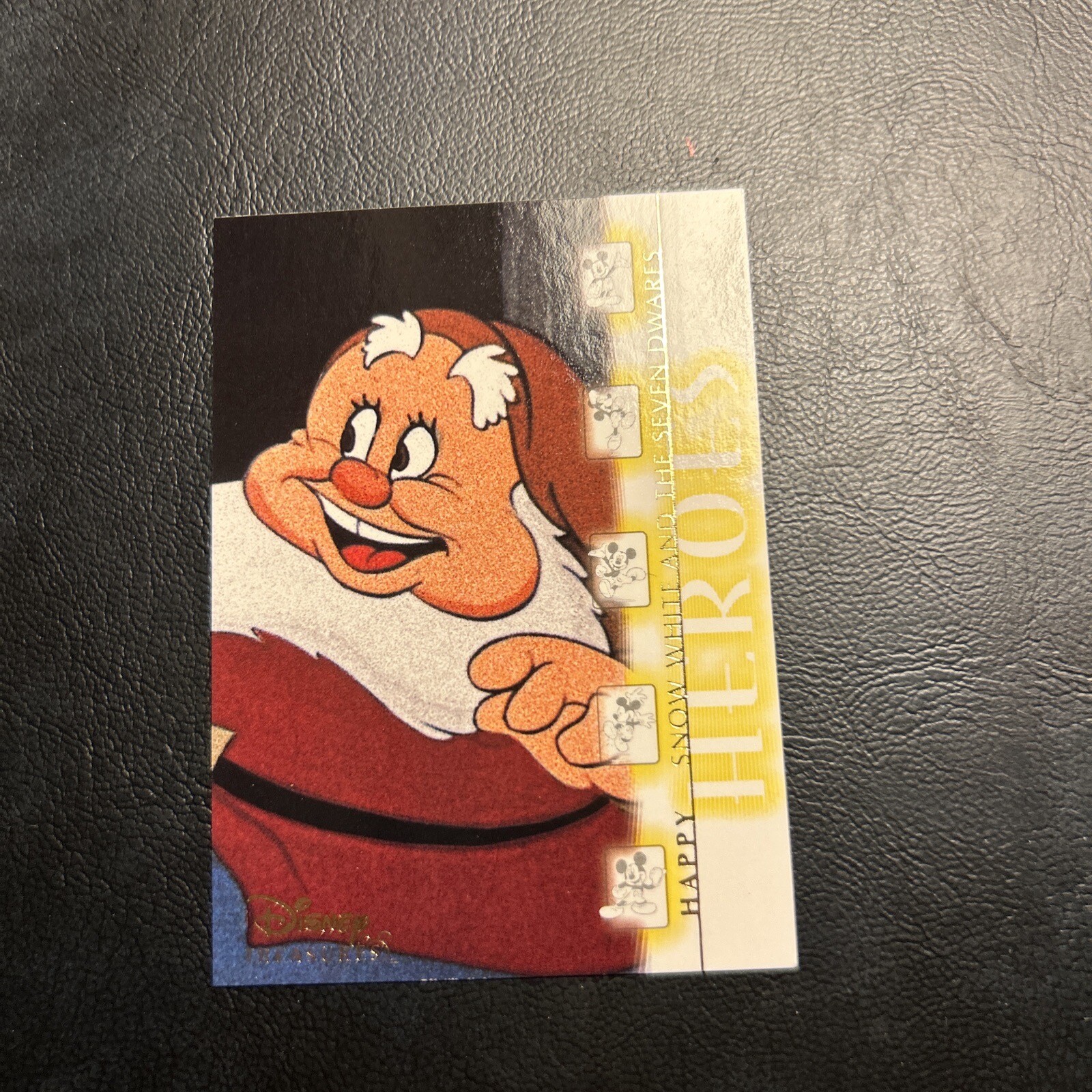 Jb7a Disney Treasures Heroes 2003 #26 Happy Snow White, And The Seven Dwarfs