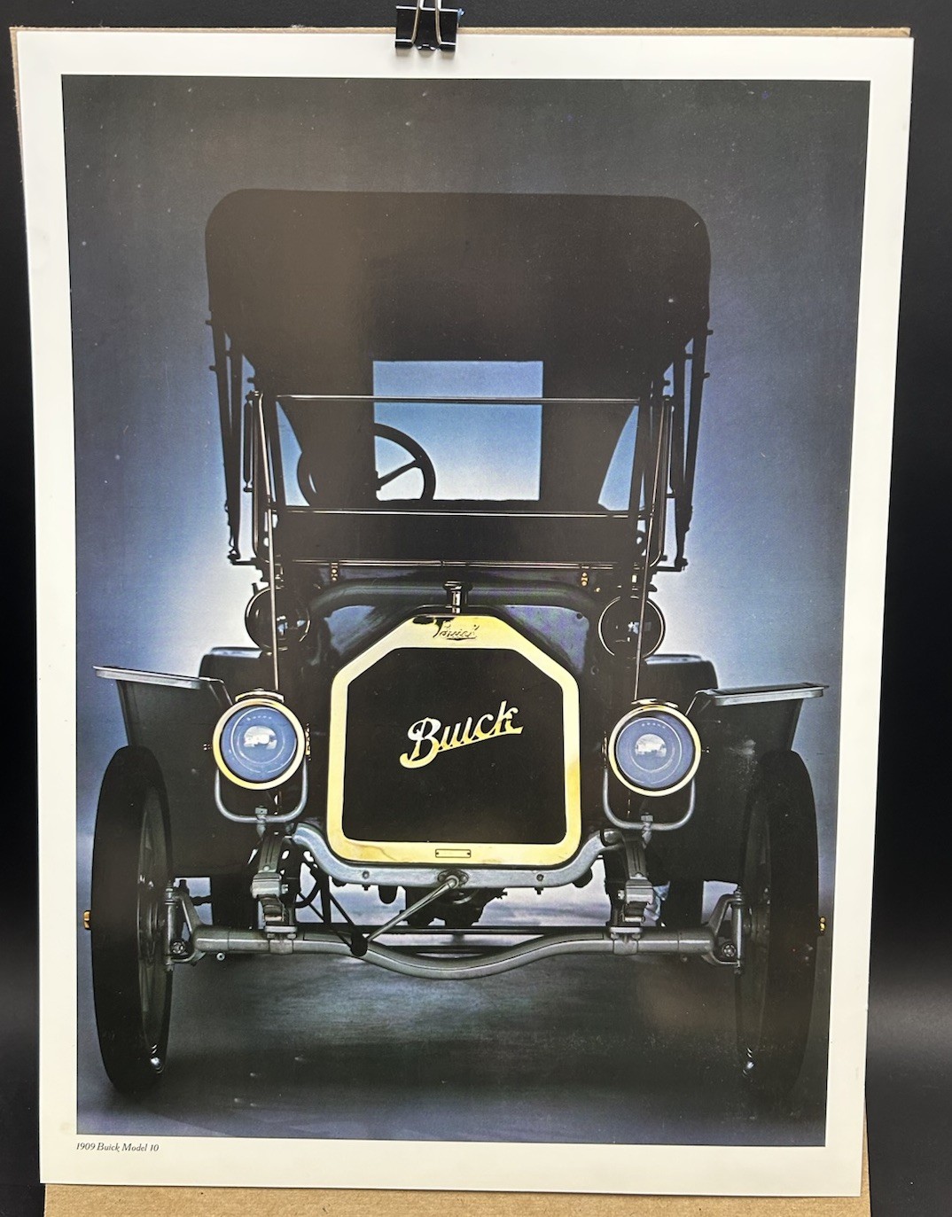Poster Photo 1909 Buick Model 10 15” X 11”