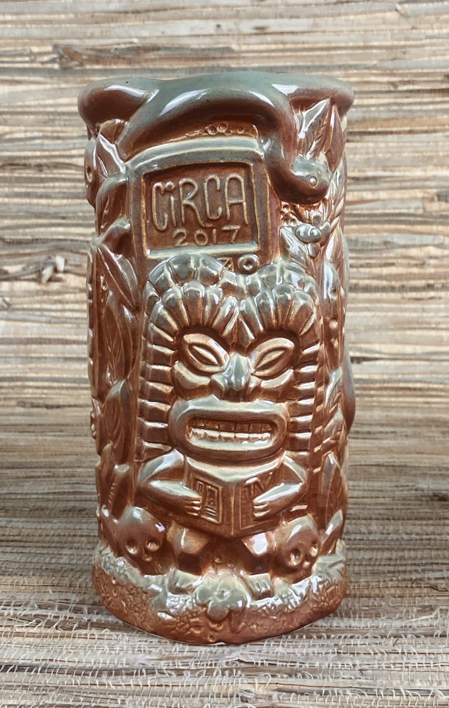 Circa Caliente 2017 Tiki Mug Eekum Bookum Anthony Carpenter 7\