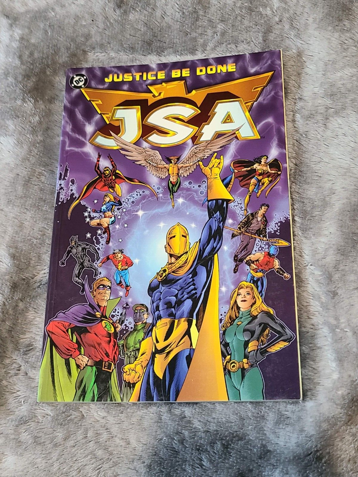 JSA : Justice Be Done TPB 2000 1st Robinson