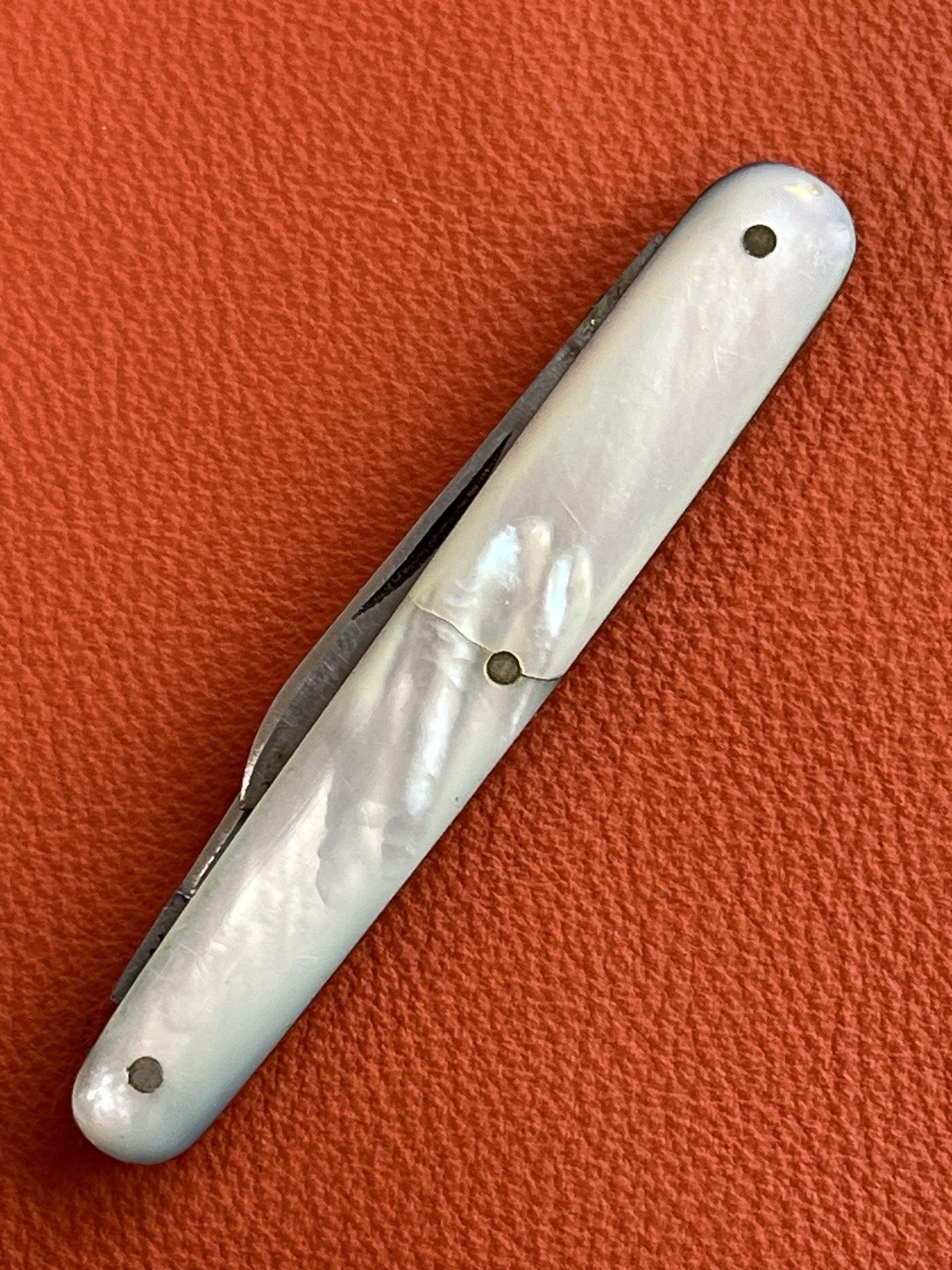 Vintage Rodgers Sheffield England MOP Pen Knife Cutlers To His Majesty Norfolk