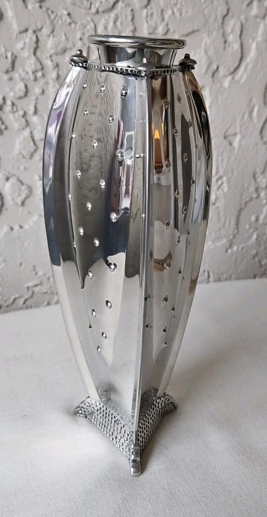Vintage 2000 Leon Fontier Signed Pewter 9\ Vintage 2000 Leon Fontier Signed Pewter 9\