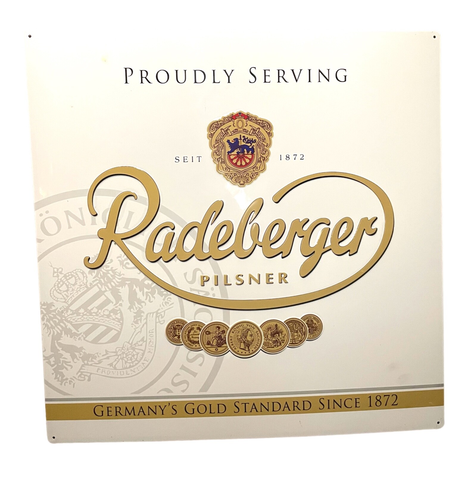 Radeberger German Pilsner Beer Metal Tin Sign | 18
