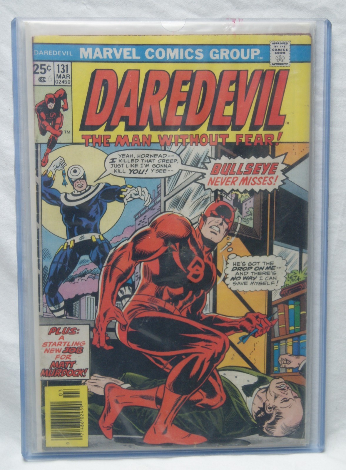 daredevil #131 march 1976 bullseye 1st appearance
