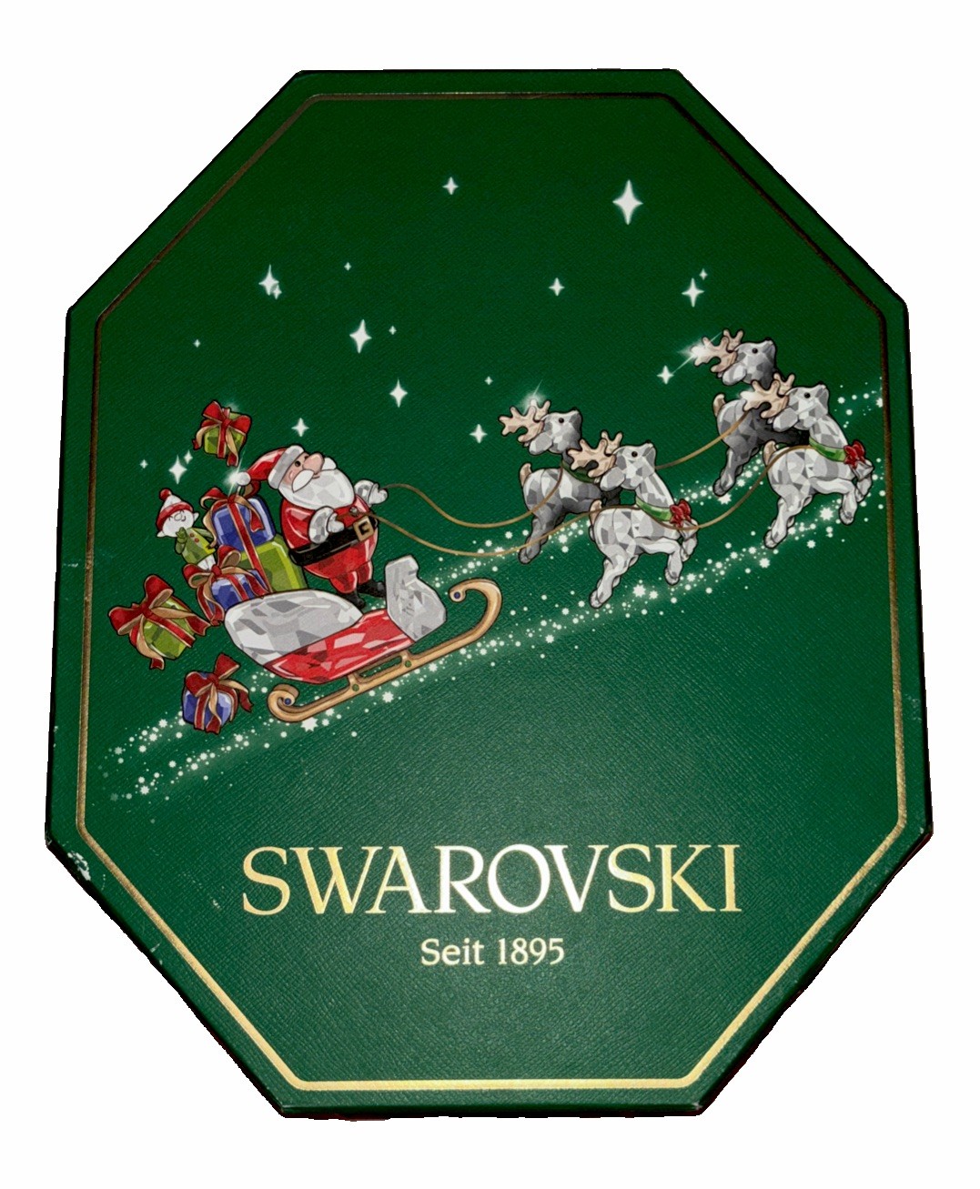 Swarovski Holiday Cheers, “Incomplete” 5-PC Set - Boxed Excellent | New