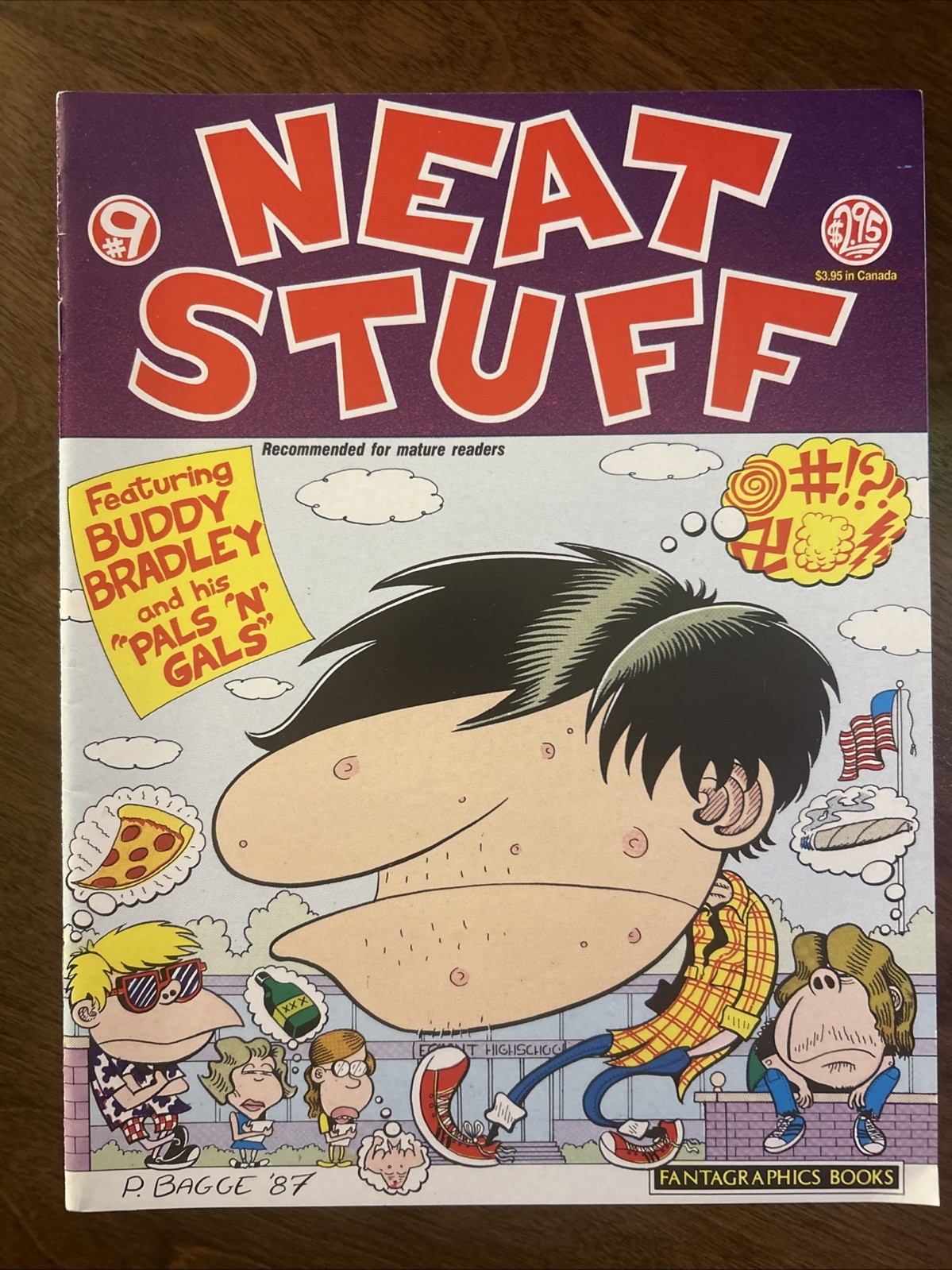 Neat Stuff Vintage Comic Peter Bagge #9 1987
