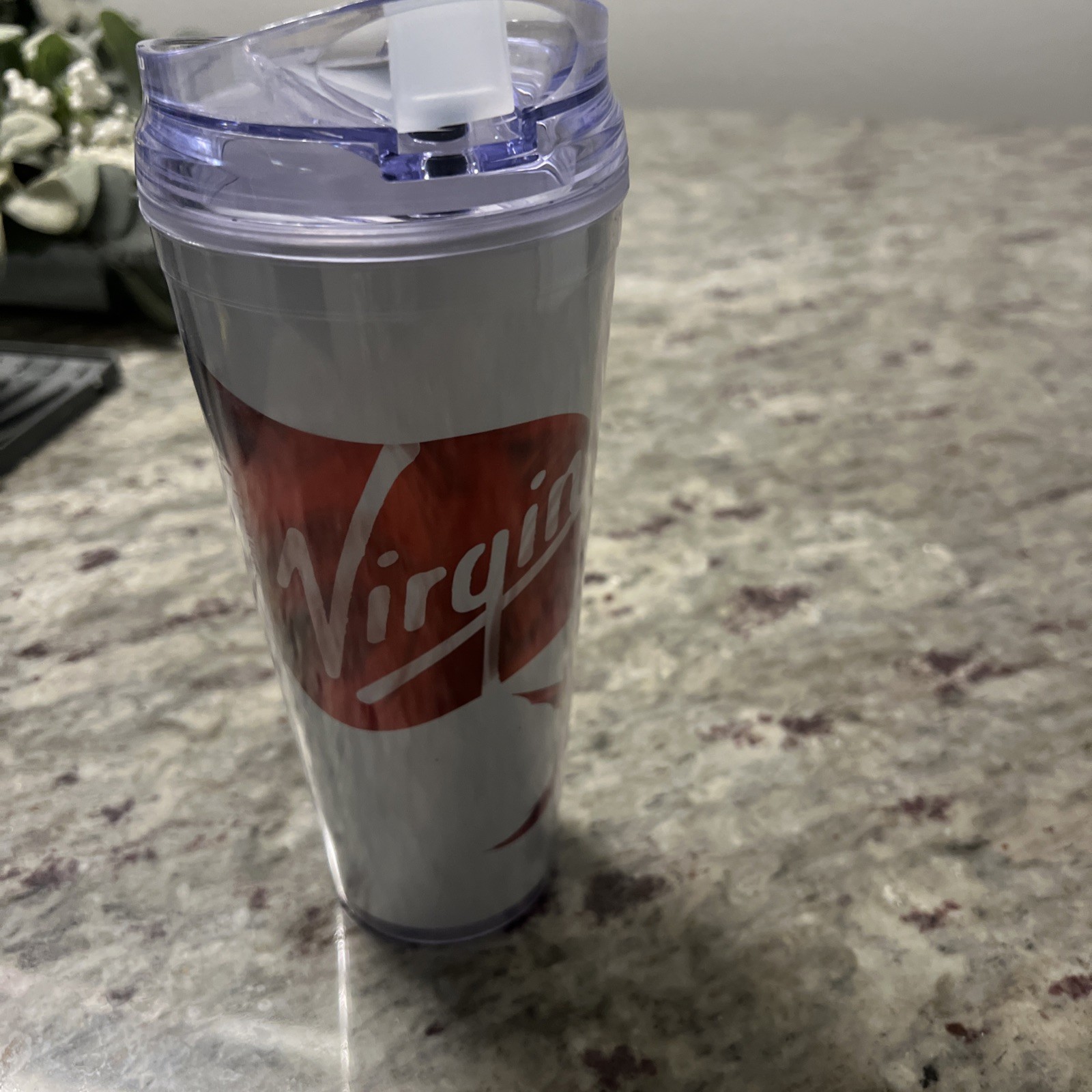 Virgin Voyages Cruises Line *Exclusive* Scarlet Lady Ship Mermaid Red Tumbler