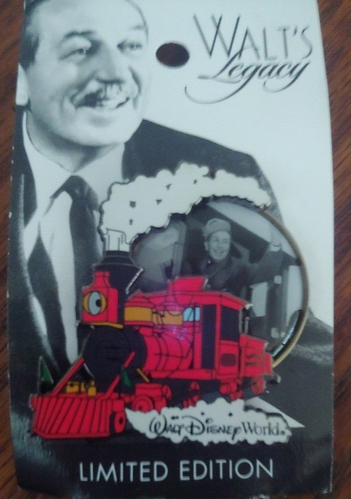 WDW Walt's Legacy Collection Walt Disney World Railroad/Train LE Pin 36954