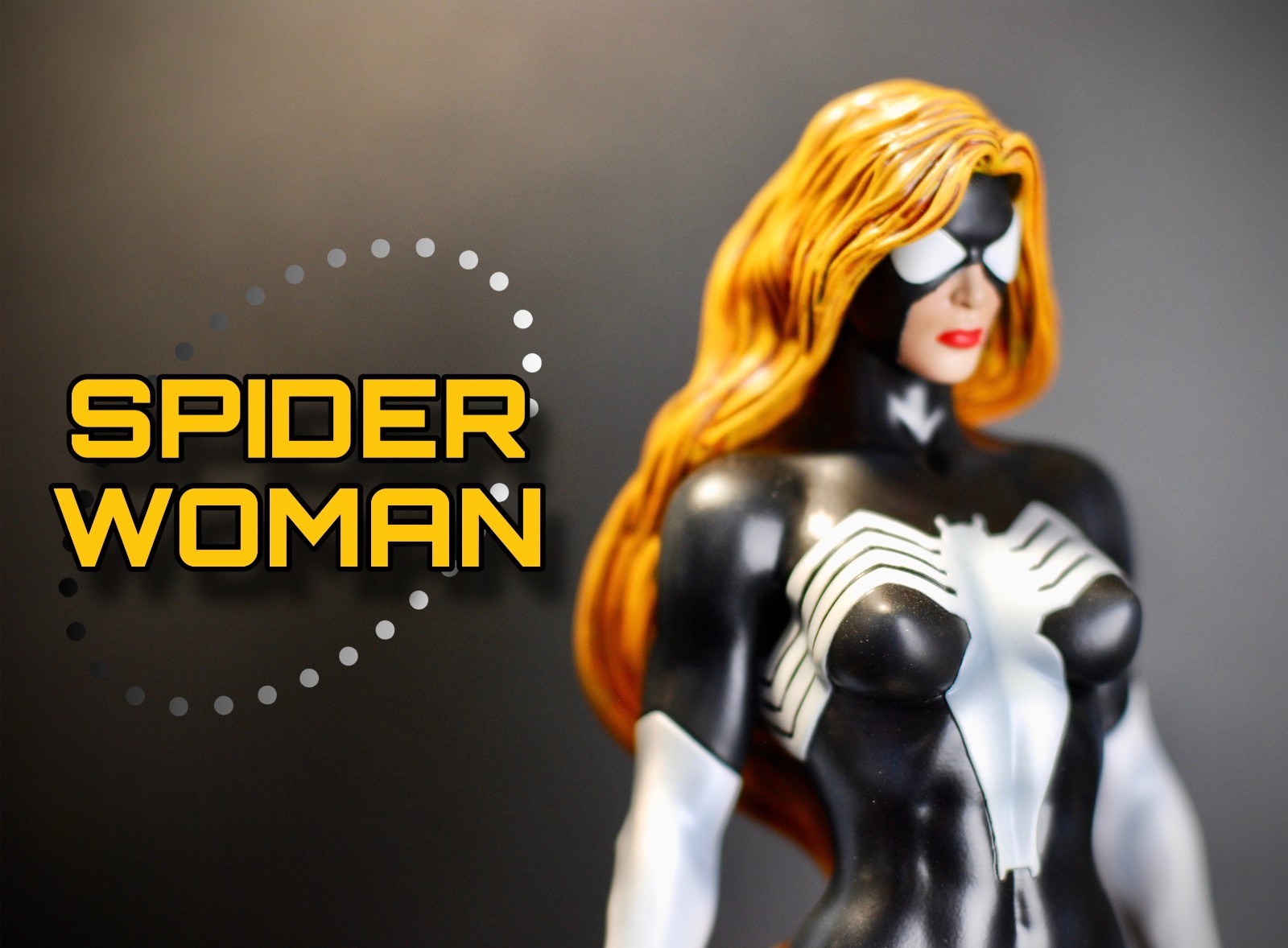 🕷️ CUSTOM INSPIRED BY SPIDER-WOMAN JULIA CARPENTER RESIN STATUE BOWEN SCALE 🕷️