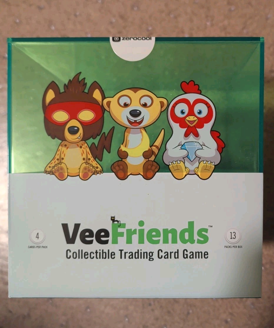 VeeFriends Series 2 Trading Cards Sealed Packs Green Zerocool Web3