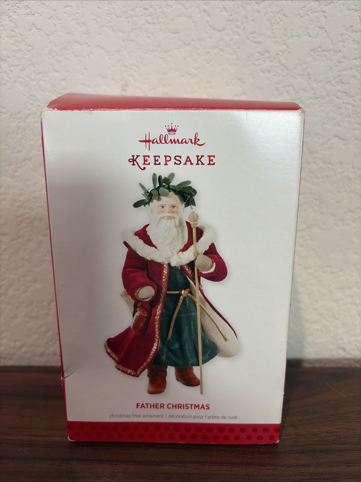 HALLMARK 2013 FATHER CHRISTMAS SERIES SANTA ORNAMENT