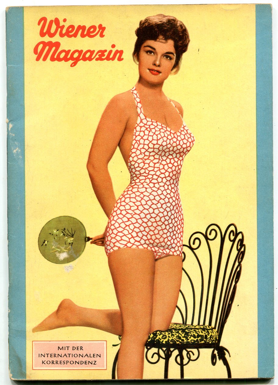 MAG: Wiener Magazin March 1961- German cheesecake glamour magazine- Yvette Mi...