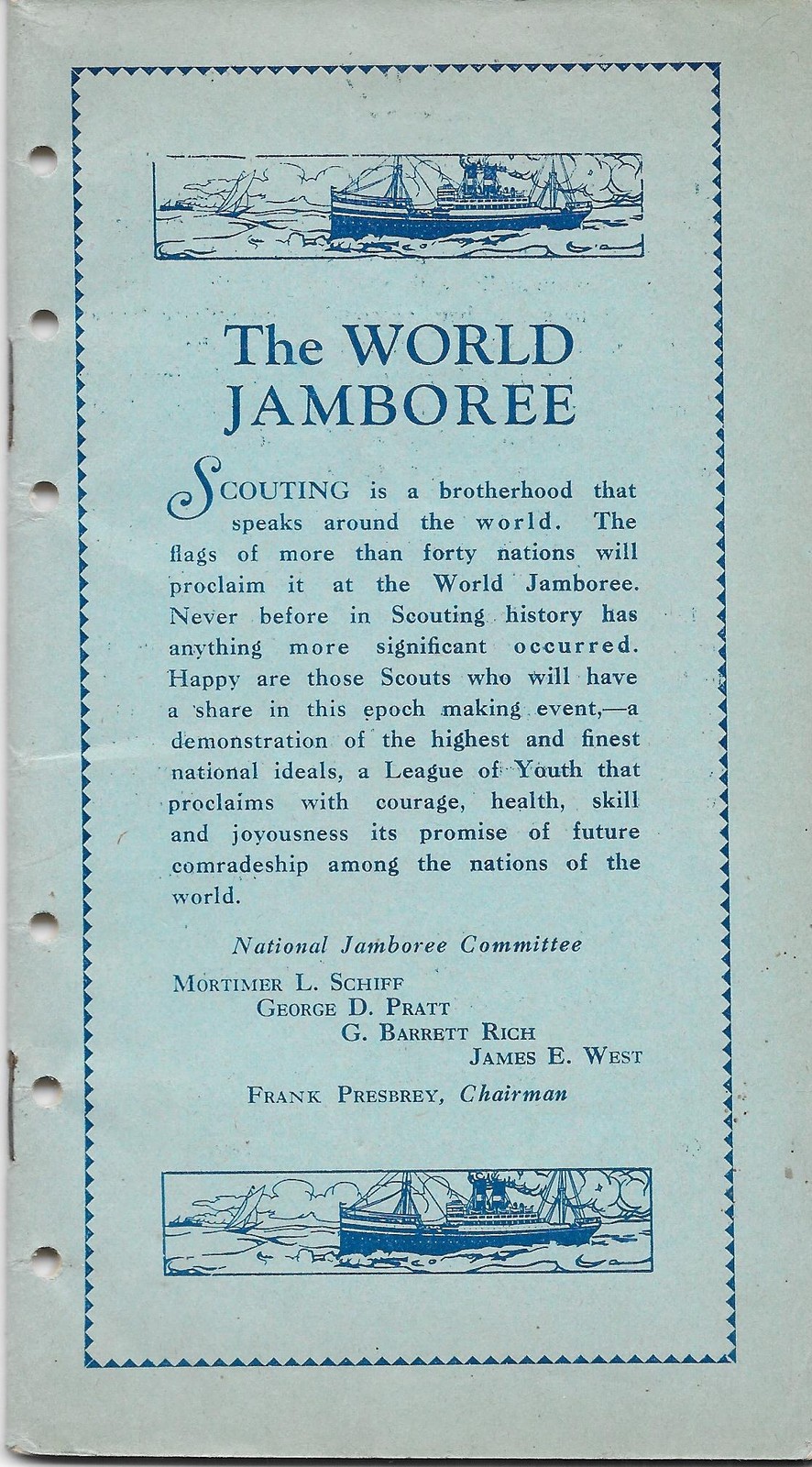 Book 1929 3rd World Jamboree Held in England Boy Scouts of America BSA GP Book 1929 3rd World Jamboree Held in England Boy Scouts of America BSA GP