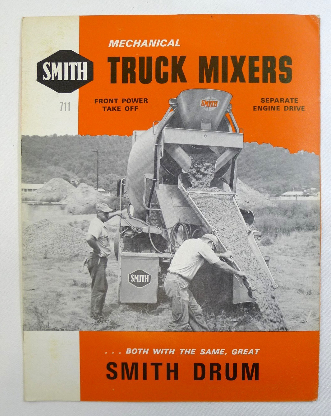 Vintage SMITH Concrete Truck Mixers BROCHURE 1967